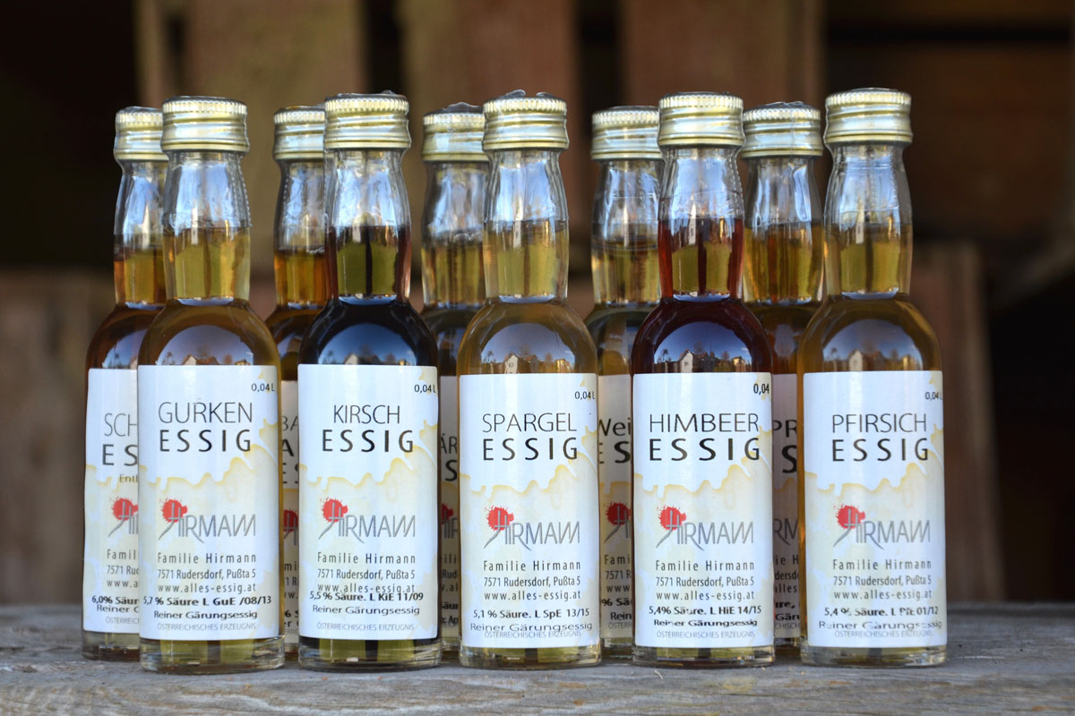 Alles Essig Sorten