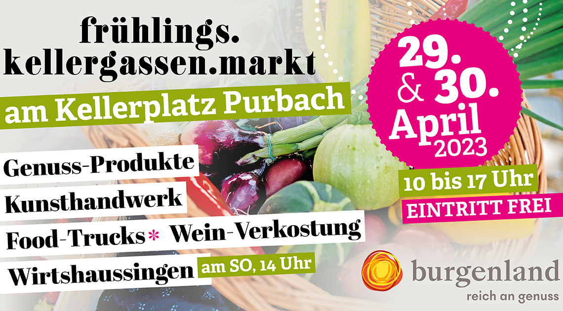 frühlings.kellergassen.markt in Purbach